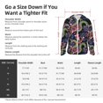 thumbnail image 4 of Yiaed Snake And Flower Print Sun Shirts UPF 50+ Protection Hoodie Rash Guard Shirt UV Shirt Long Sleeve Fishing Outdoor Lightweightase-Small, 4 of 5