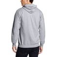 thumbnail image 2 of Hanes ComfortBlend EcoSmart Men`s Full Zip Hoodie, 3XL, Light Steel, 2 of 4