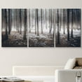 thumbnail image 2 of wall26 Canvas Print Wall Art Set Spooky Misty Winter Snow &amp; Tree Forest Nature Wilderness Photography Realism Rustic Scenic Colorful Multicolor for Living Room, Bedroom, Office - 16"x24&quot, 2 of 5