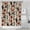 Classic Halloween Pattern-2, variant on Classic Halloween Pattern Shower Curtain 36"x72" ,Bathroom Decorative Shower Curtains Set with 12 Hooks,Modern Waterproof Washable Shower Curtain