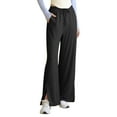 thumbnail image 5 of HAiming Womens Split Wide Leg Sweatpants High Waisted Summer Pants Lightweight Palazzo Pants with Pockets, 5 of 7
