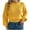 Yellow(Trending), variant on MingM Cropped Sweaters for Women Fall Season Cable Knit 2025 Fashionable Crewneck Pullovers,Wine,S