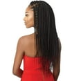 thumbnail image 3 of Outre X-Pression Box Braids 45-Strands 3X's Pack Medium Natural Tip Crochet Hair- 14", 3 of 3