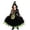 Green, variant on Kids Witch Witch Dresses with Hats Two Piece Set Dress up Clothes Halloween Kids 4-5 Years