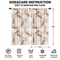 thumbnail image 2 of Blackout Kids Curtains,Beige Baseballs and Bats Pattern Childrens Insulated Curtains Set Of 2,Bedroom Essentials,Toddler Room Decor 42"x84", 2 of 5