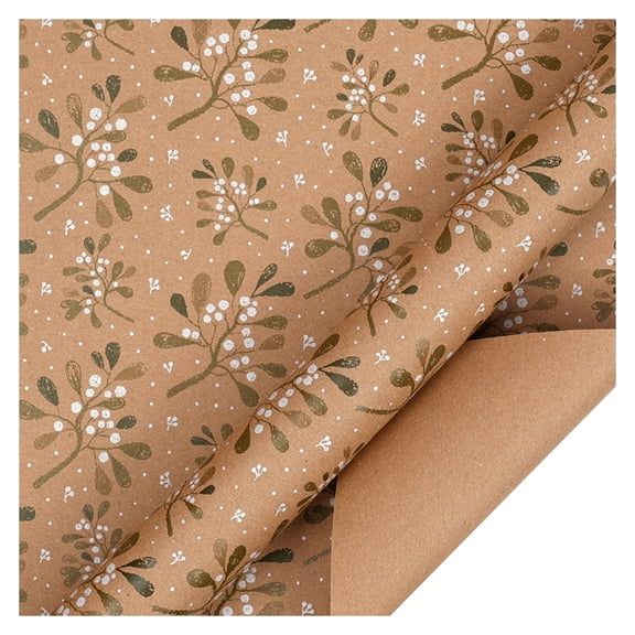 Christmas Wrapping Paper, Thick Kraft Gift Wrapping Paper, Vintage Xmas Wrapping Paper for Christmas New Year Holiday, Xmas Wrapping Papers for Gifts Arts Crafts Decorations, 50x70CM