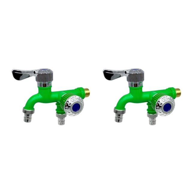 Matsuzay Grifo de lavadora 1 en 2 fuera Lavadora Grifo de agua Divisor Desviador Type4 NO4