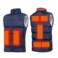 thumbnail image 3 of Chaleco térmico y chaqueta con calefacción eléctrica de nueve zonas y doble control, carga USB, 3 of 3
