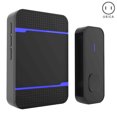 thumbnail image 1 of CAROOTU 300M 5 Volume Wireless Doorbell Transmitter+Receiver Home Door Bell Set with 55 Ringtones, 1 of 7