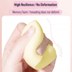 thumbnail image 5 of Esponja de maquillaje, con soplo para la punta de los dedos, juego de mezcla de maquillaje para uso seco y húmedo de 4 piezas, esponja de mezcla de base de belleza profesional con caja de soporte, 5 of 5