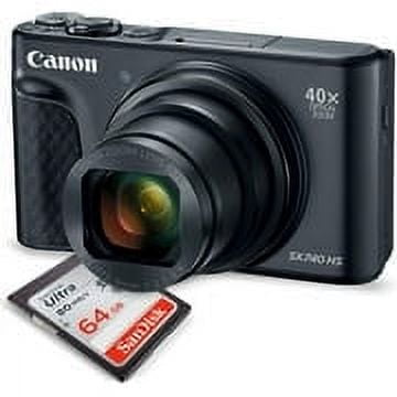 Canon PowerShot SX740 HS WiFi & Bluetooth Digital Camera, 20MP