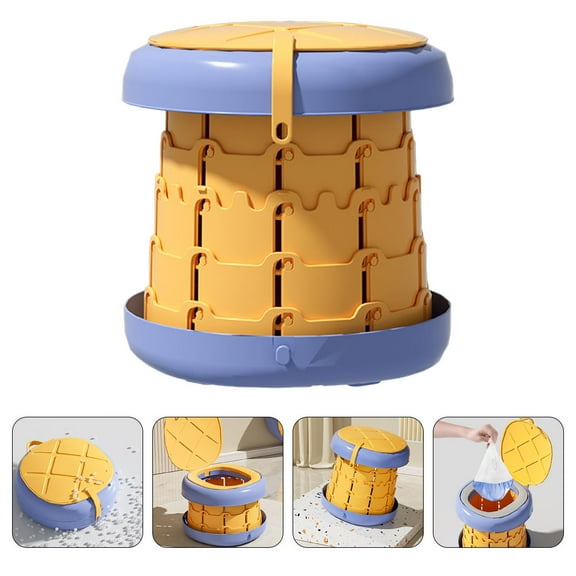 Minkissy Portable Travel Toilet Seat for Toddlers - Lightweight Outdoor Potty Training Seat, 1 Set