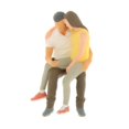 thumbnail image 1 of Resina 1:64 CUTICAT personas modelos en miniatura estatuas azul 3, 1 of 4