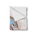 thumbnail image 2 of Zodiac Soft Flannel Fleece Throw Blanket, Horoscope Taurus with Bull on Grungy Prediction Graphic Design, Cozy Plush for Indoor and Outdoor Use, 50" x 70", Brown Beige, by Ambesonne, 2 of 6