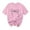 1-Pink, variant on Tops for Women Plus Size Bow Ribbon Short-Sleeved Printed Round Neck Casual T-Shirt Pink XL