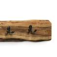 thumbnail image 6 of Alaterre Furniture Alpine Natural Live Edge Wood 48" Coat Hooks, 6 of 7