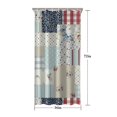 thumbnail image 5 of Pioneer Flower Floral Print Pattern Shower Curtain 36"x72" ,Bathroom Decorative Shower Curtains Set with 12 Hooks,Modern Waterproof Washable Shower Curtain, 5 of 6