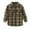 Yellow, variant on Edvintorg 2-7Y Fashion Fall Children Girl Boy Warm Coat Plaid Long Sleeve Pocket Button Turn-Down Collar Flannel Shirts Coat Jacket Tops Winter Kids Outwear