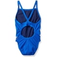 thumbnail image 2 of Speedo 819015 Girls Solid Endurance Flyback Training Suit(Youth), Sapphire, 22, 2 of 3