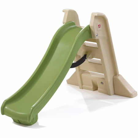 Step2 Naturally Playful Big Folding Slide, Green and (Best Slide For 2 Year Old)