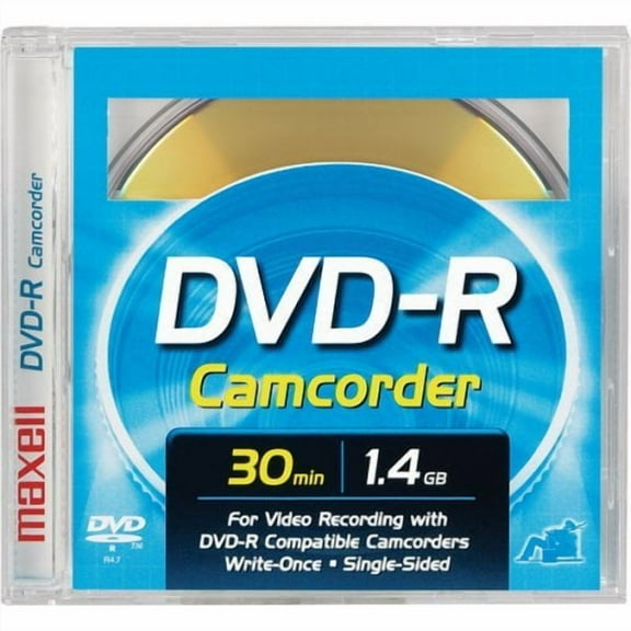 Top Brand 30 minute 1.4 GB Single-sided Recordable DVD-R Disc