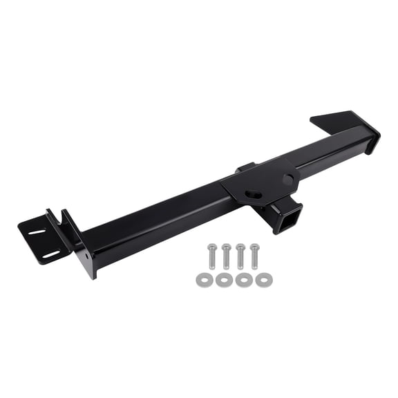 Class 3 Trailer Hitch Receiver for 1996-2005 Toyota RAV4 - 2" Black, Steel, OEM/Part# 74138004, Rear Bumper Mount, 4000lbs GTW