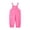 Pink, variant on CYRBOKO Girls’Capri Jumpsuits, Lightweight Summer Relaxed Fit Casual Kids Rompers with Pocket Yellow Size 10-12 T