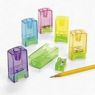 Bulk Plastic Pencil Sharpener Assortment (72 Pack) - Walmart.com