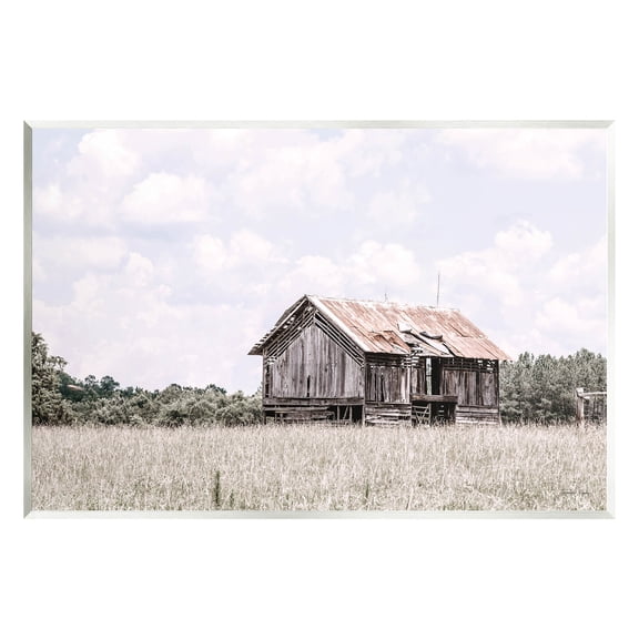 Countryside Cabin Rural Field Landscape Photograph Unframed Art Print Wall Art