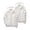 c01White, variant on Hduncf 2PC Kids Rain Jacket Youth Waterproof Hooded Raincoats for Boys Fashion Girls Lightweight Windbreaker Fall Kid Clothes Beige 4-5 Years