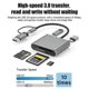 thumbnail image 5 of New USB 3.0 Memory Card Reader 5 in 1 USB-C to TF SD XQD Card, 5 of 5