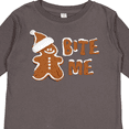 thumbnail image 4 of Inktastic Bite Me Gingerbread Boys or Girls Long Sleeve Toddler T-Shirt, 4 of 5