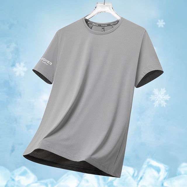 pstuiky Camisas de manga corta para hombre, Camiseta informal de verano holgada de manga corta con cuello redondo para hombre camisetas de hombre xxxl