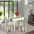 CACE6MAH10 Capri Dining Room Set Contains a Rectangle Kitchen Table