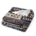 thumbnail image 2 of LHSHID Happy Retirement Throw Blanket Soft Fuzzy Fleece Blanket For Couch Bed Living Room Decoration 40x50in, 2 of 6