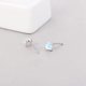 thumbnail image 1 of Pendientes de plata de ley s925 para mujer LingWen 9024715567468, 1 of 1