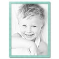 thumbnail image 2 of ArtToFrames 28" x 39" Eggshell Blue Picture Frame, 28x39 inch Blue Wood Poster Frame (WOM-4599),  Pack, 2 of 8
