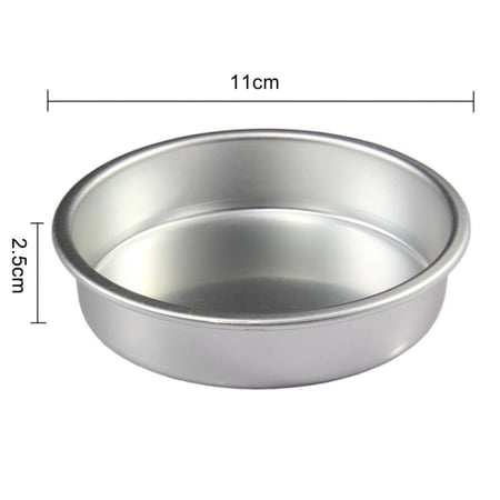 

Shop Clearance! Aluminum Round Cake Pan Non Stick Bottom Pudding Mold Hamburger Mold DIY Baking Tools