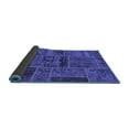 thumbnail image 2 of Ahgly Company Indoor Rectangle Patchwork Blue Transitional Area Rugs, 3' x 5', 2 of 4