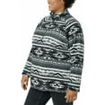 thumbnail image 5 of Eddie Bauer Womens Midweight Quarter Zip Fleece Pullover as1, Alpha, m, Regular, Regular, Fossil, Medium, 5 of 6