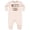 Natural Heather, variant on My Big Brother Graduated and I'm Super Proud Baby Fleece Romper