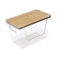 thumbnail image 4 of Caja de almacenamiento multifuncional para el hogar, caja de cosméticos, soporte para bolsa de basura con apertura frontal grande para el lavadero del, 4 of 9