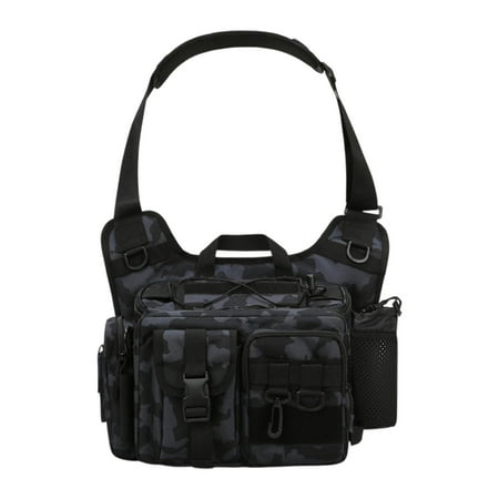 Segolike Men s Chest Bag Tackle Bag Baits Bag Fishing Tackle Bag Tackle Storage Shoulder Bag for Running Travel Fishing Cycling Hiking B