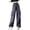 Gray, variant on High Waisted Wide Leg Pants for Women Cargo Joggers Casual Oversized Trousers with Pockets Ankle-Length Loose Fit Comfy Lounge Wear, Black M