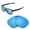 Ice Blue Coated - Polarized, variant on Walleva Transition/Photochromic Polarized Replacement Lenses for Oakley Stringer Sunglasses