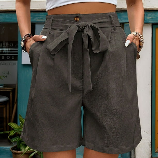 WILLBEST Pantalones Casuales para Mujer, de Pierna Ancha, Cómodos, de Chándal, de Cintura Alta, Estilo Palazzo con Bolsillos para Uso Diario. Extra Grande