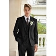 thumbnail image 2 of COOFANDY Men's 3 Piece Suits Classic Fit 2 Button Dress Suits Tuxedo Jacket Blazer for Wedding Business Dinner Prom, 2 of 6