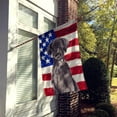 thumbnail image 2 of Black Labrador Patriotic House Flag, 2 of 4