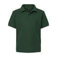 thumbnail image 4 of AllPro 62800Y Youth Pique Polo-Forest Green-XL, 4 of 6