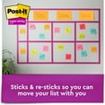 thumbnail image 4 of Post-it® Super Sticky Notes, 8 in x 6 in, Energy Boost Collection, Lined, 4 Pads/Pack, 45 Sheets/Pad, 4 of 11